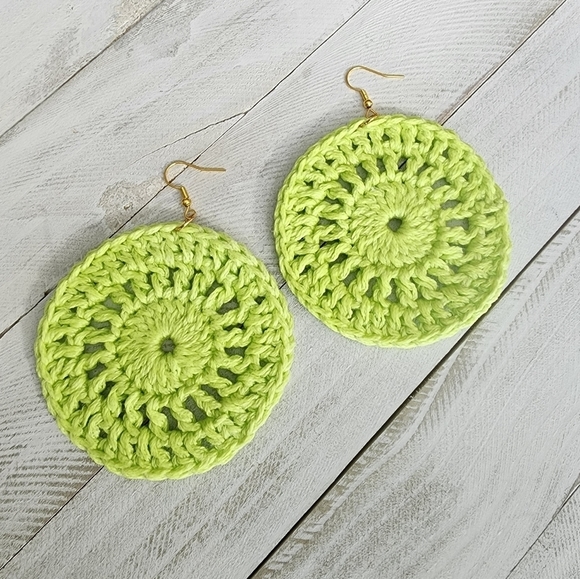 Hand Crafted Jewelry - CROCHET Earrings